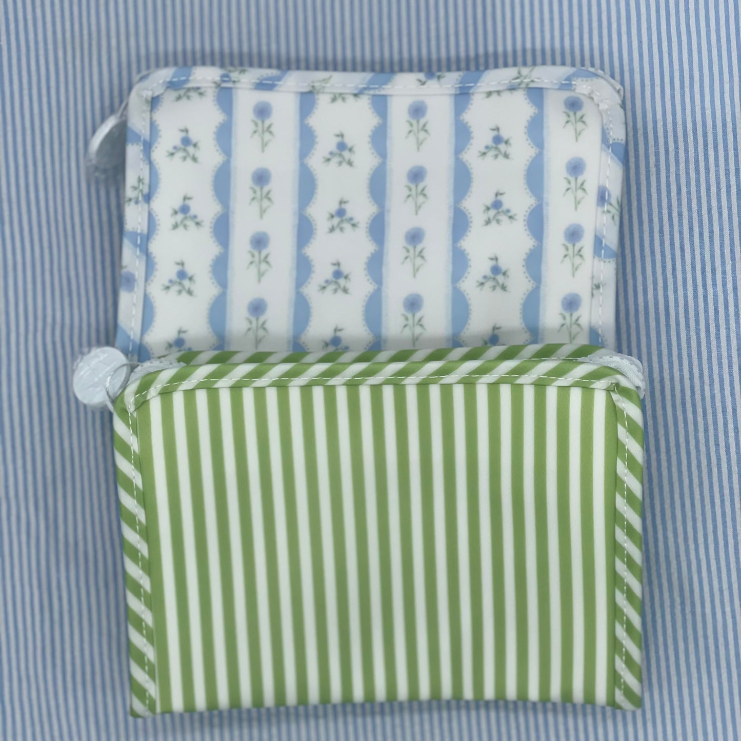 TRVL Design Green Pimlico Stripe Roadie Bags