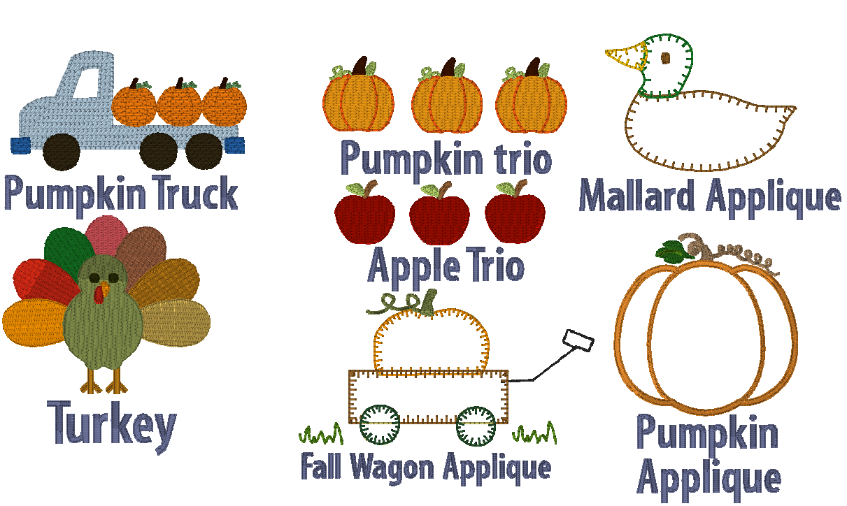 Fall Fonts and Designs