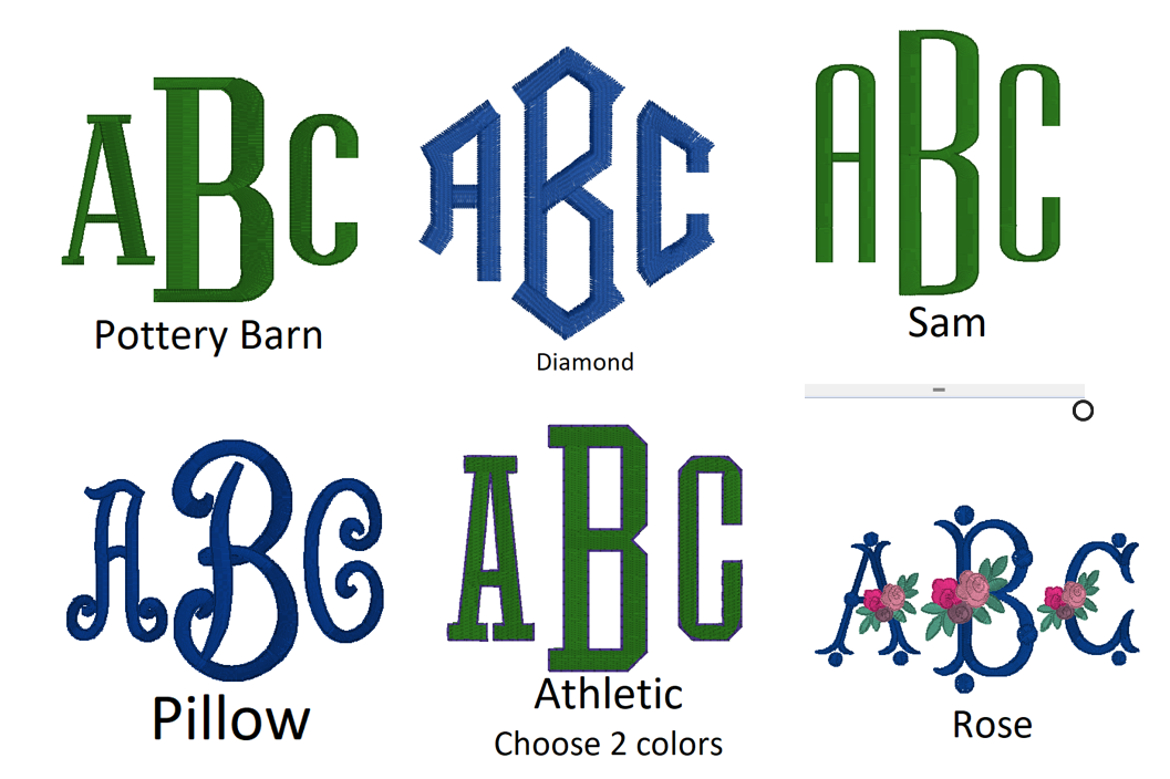 Fonts for Initials