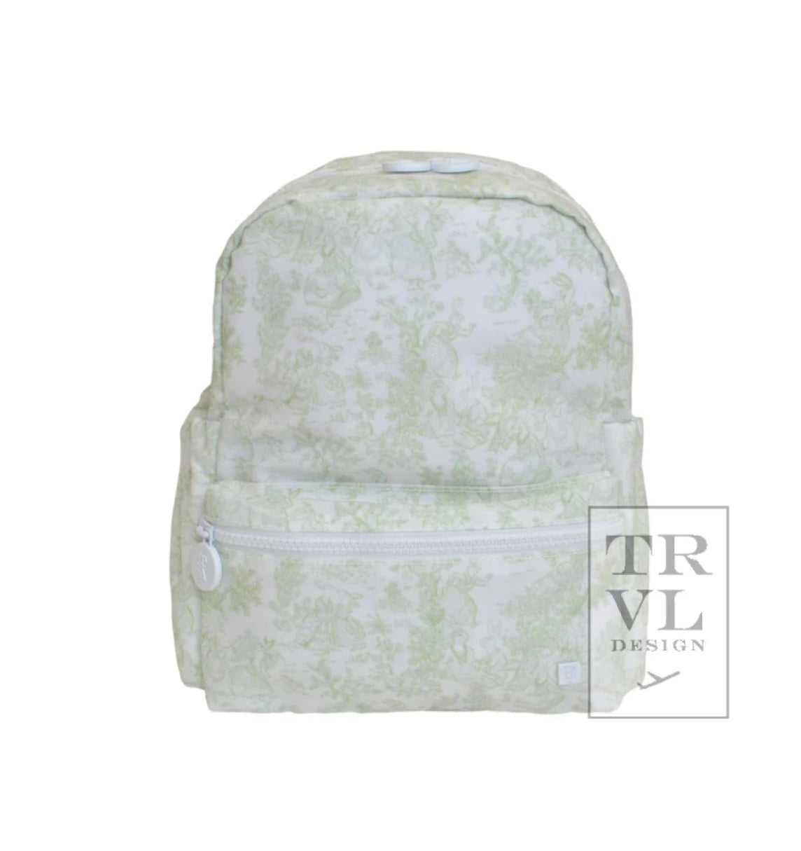 TRVL Design Bunny Toile Mini Backer Backpack