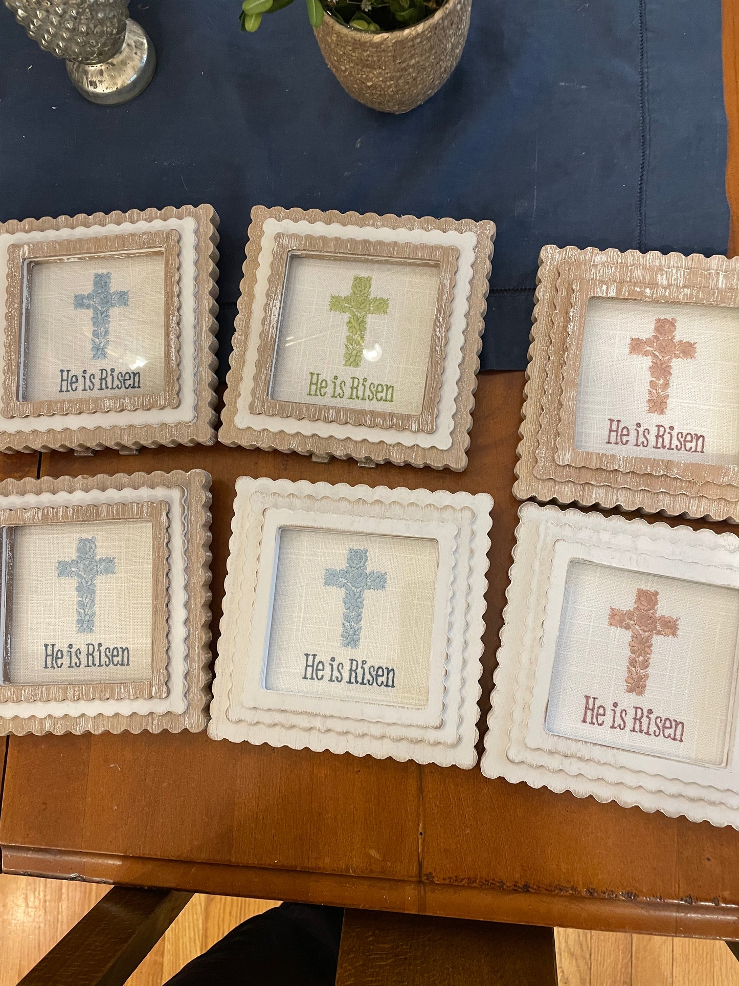 He is Risen Framed Design