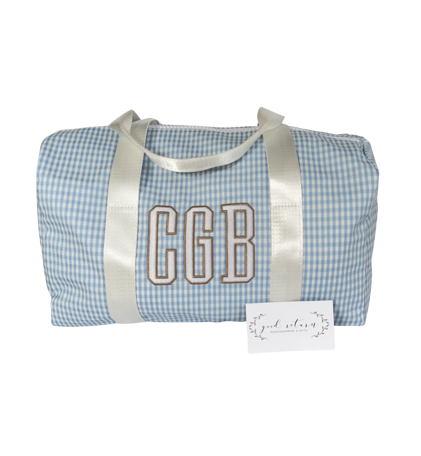TRVL Design Mini Packer Gingham Mist
