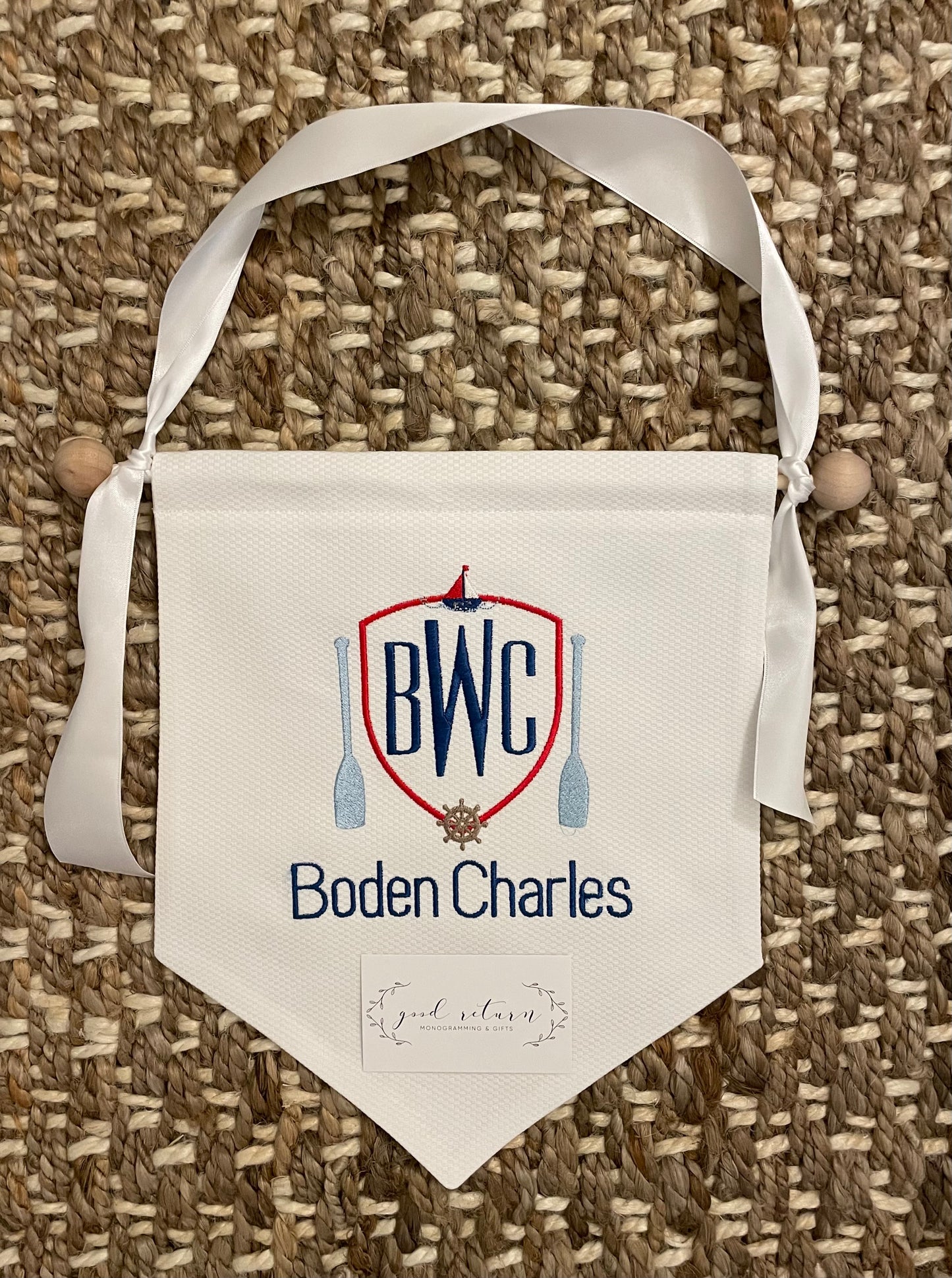 Personalized Birth Announcement Banner