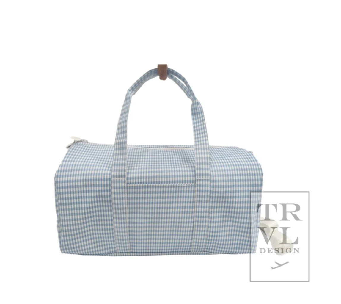 TRVL Design Gingham Weekender