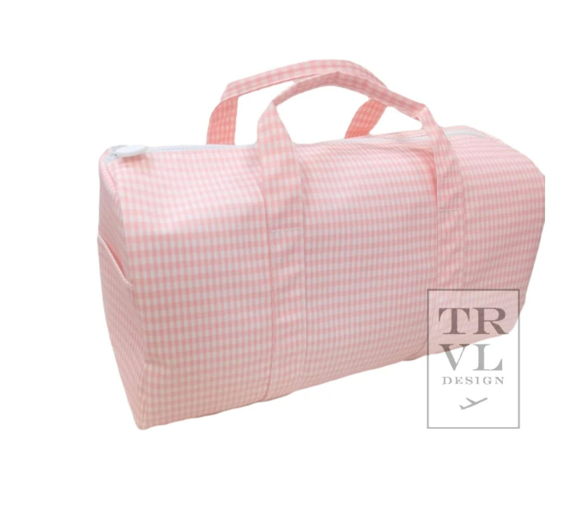TRVL Design Gingham Weekender