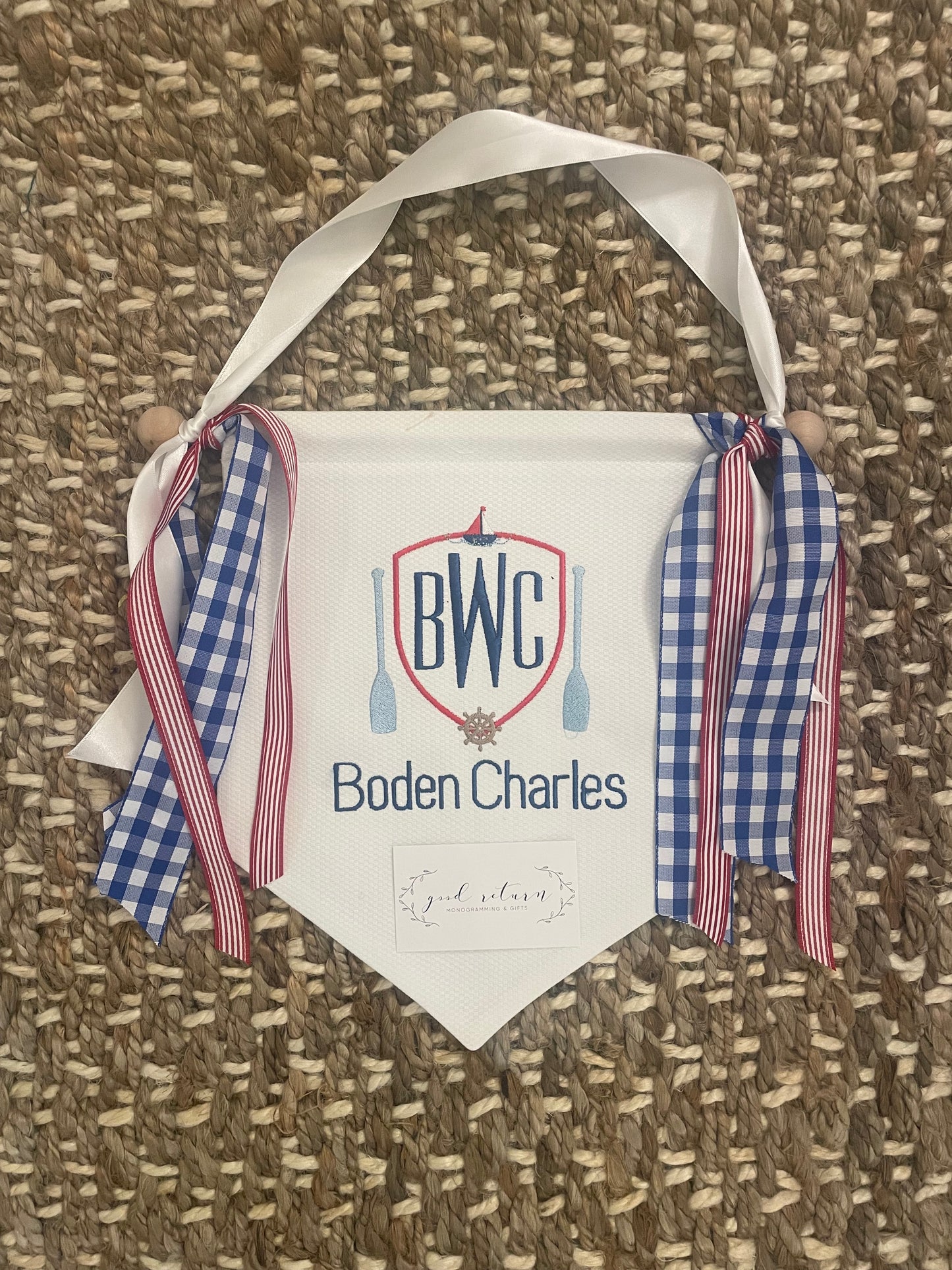 Personalized Birth Announcement Banner