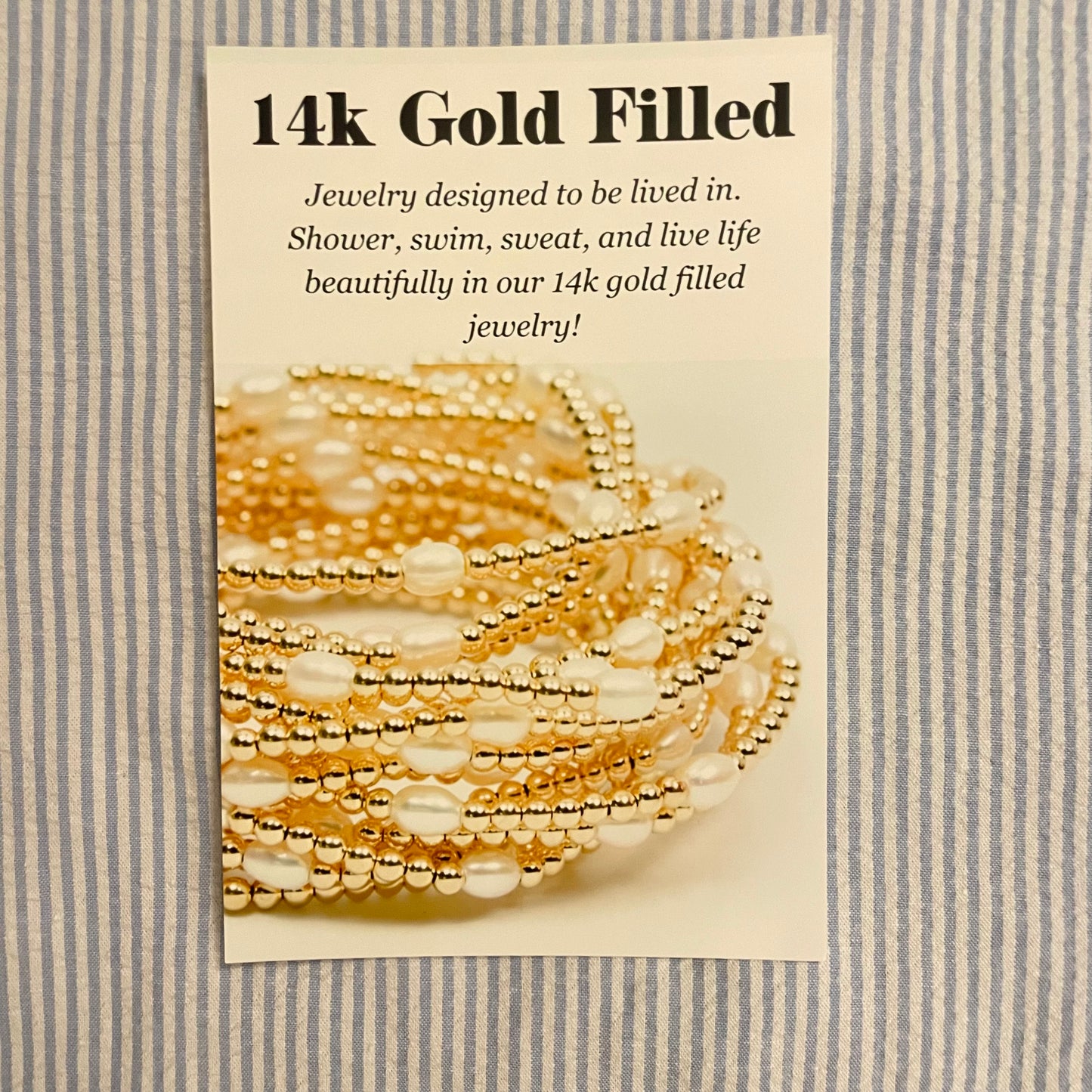 14K Gold Filled Chic Bracelet by Emily Anne Designs