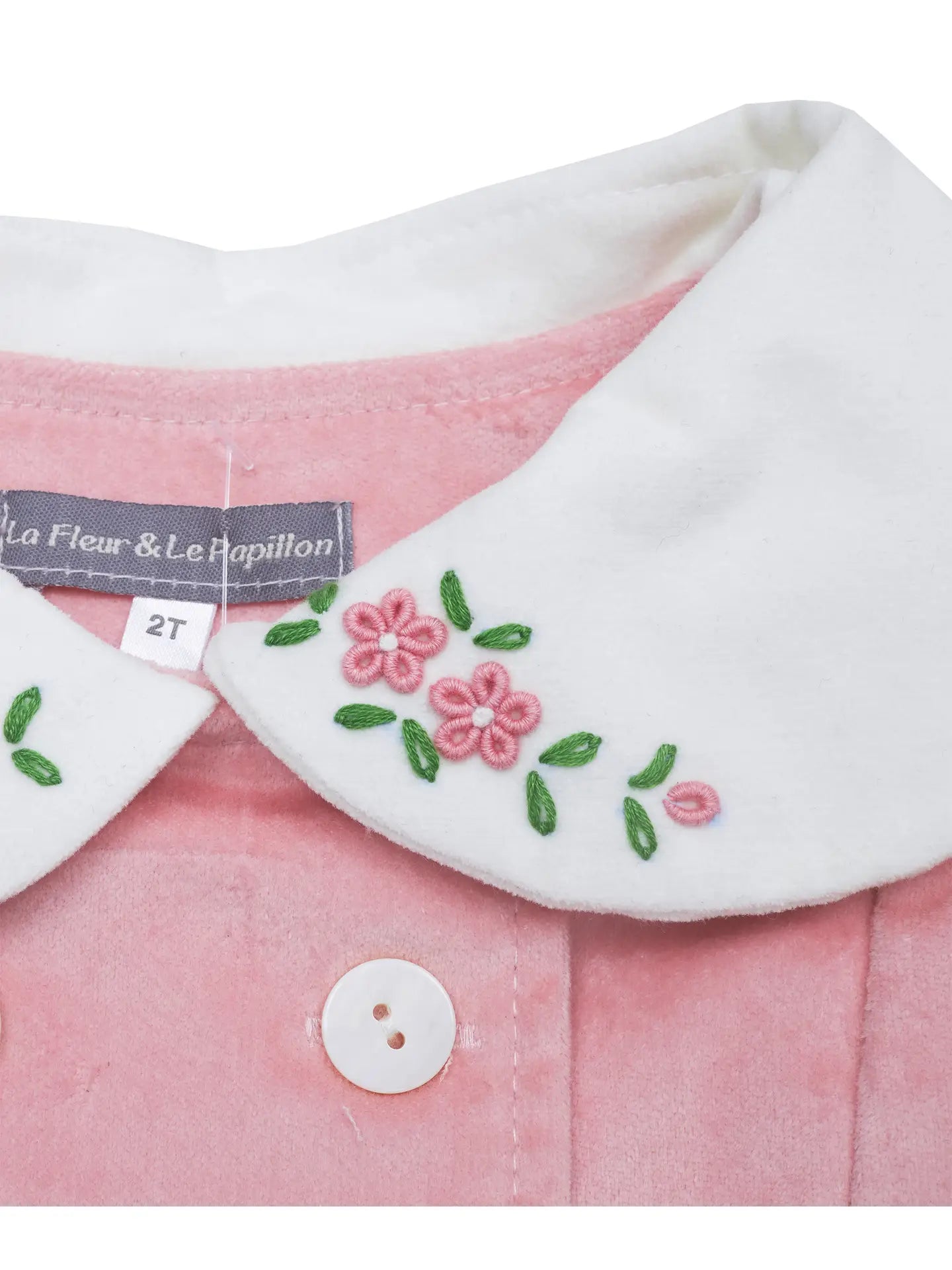 Pink Corduroy Toddler Coat