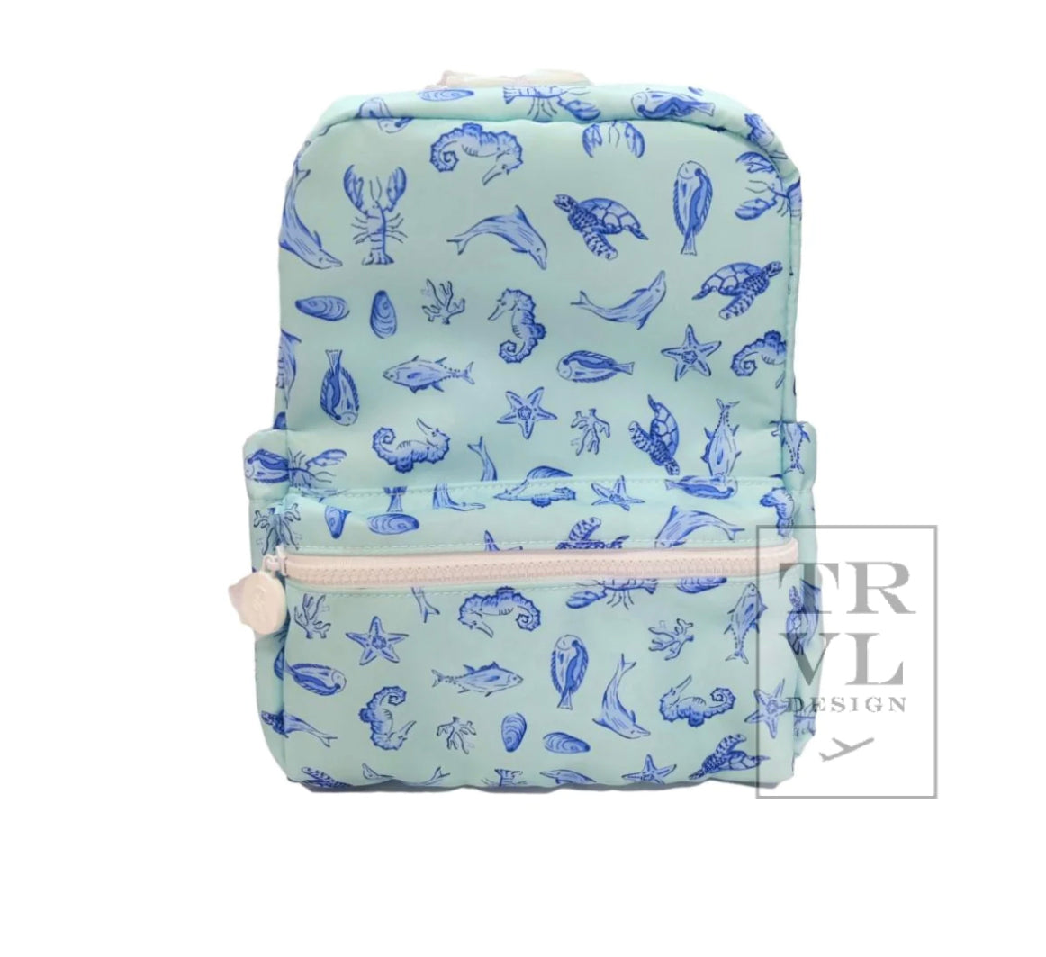 TRVL Design Mini Backer Beach Buddy Aqua