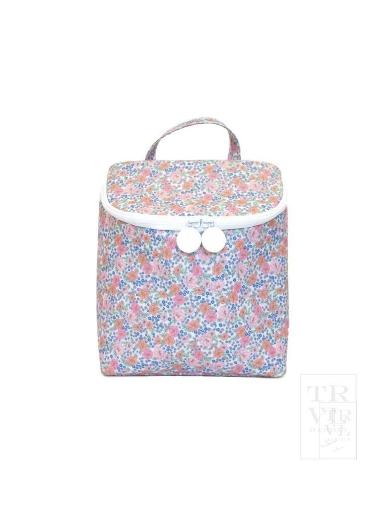 TRVL Design Garden Floral Take Away Insulated Lunch Bag