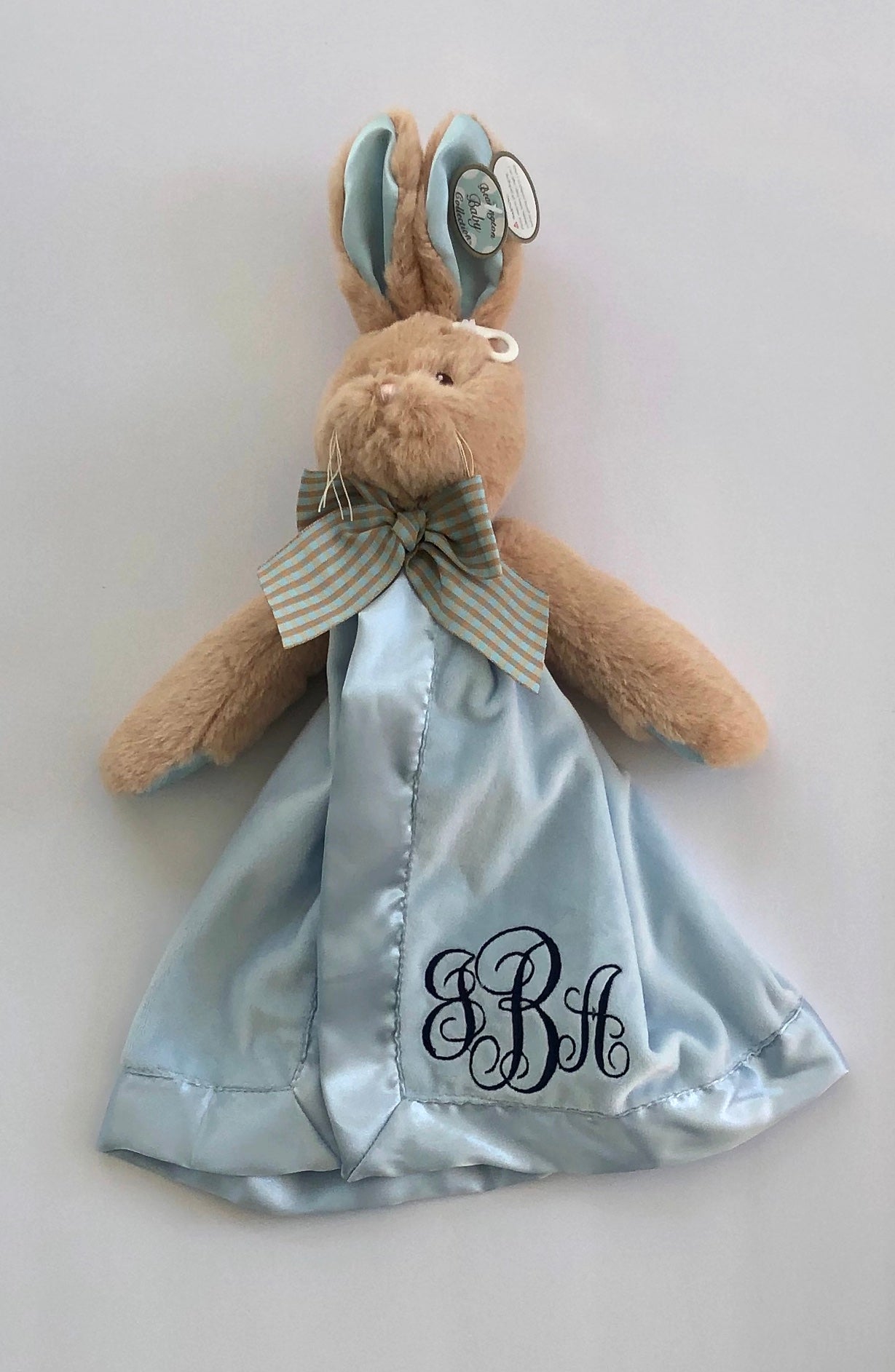 Blue Bunny Critter Lovie
