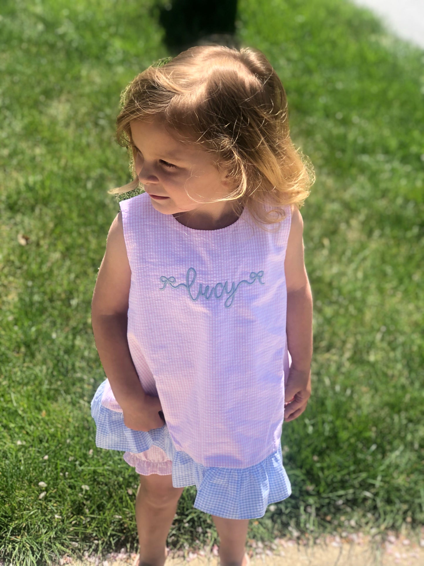 Olivia Ruffle Swing Top Set