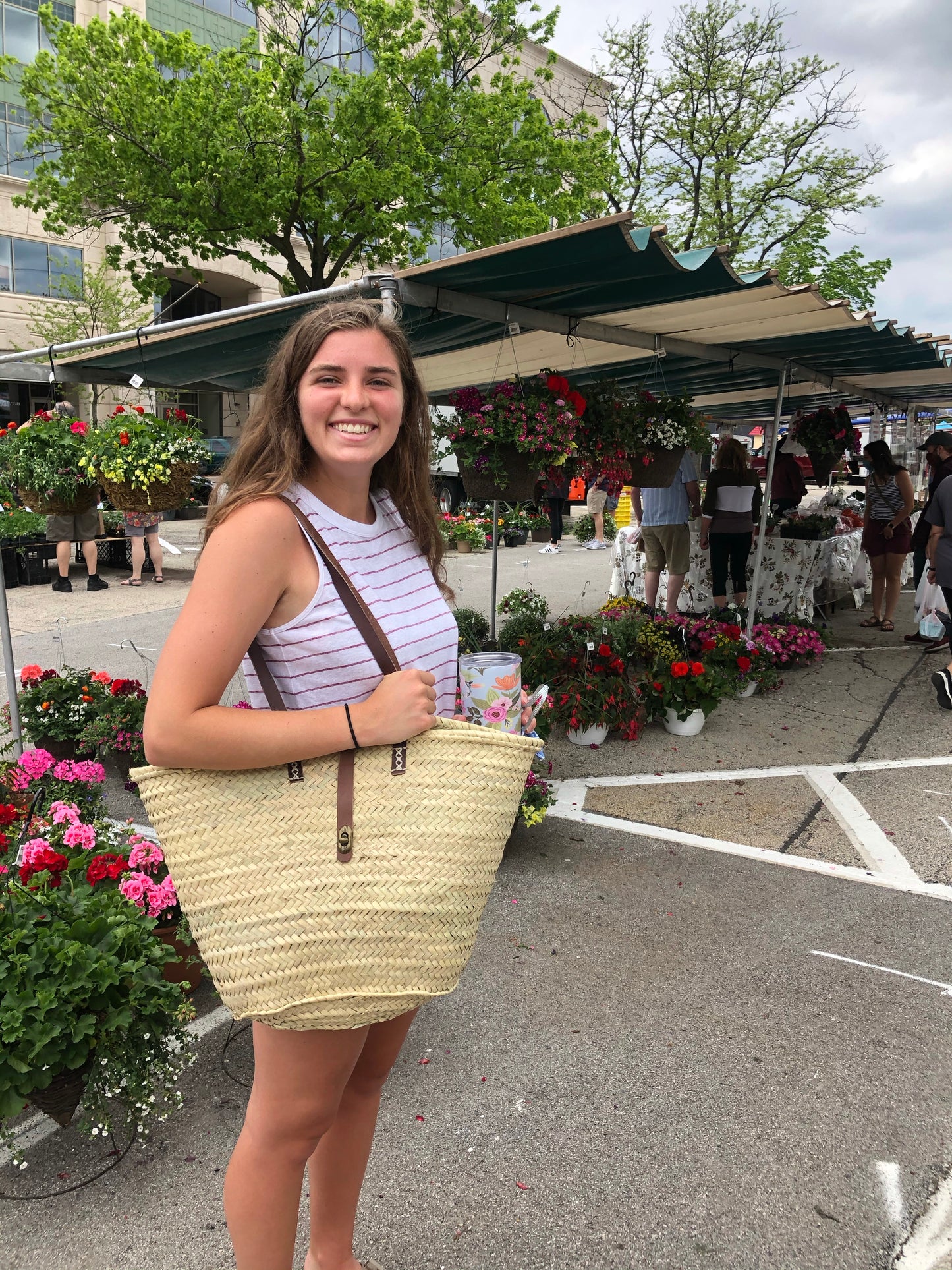 Straw Market Tote