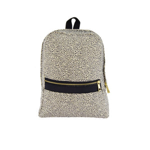 Cheetah Seersucker Small Backpack