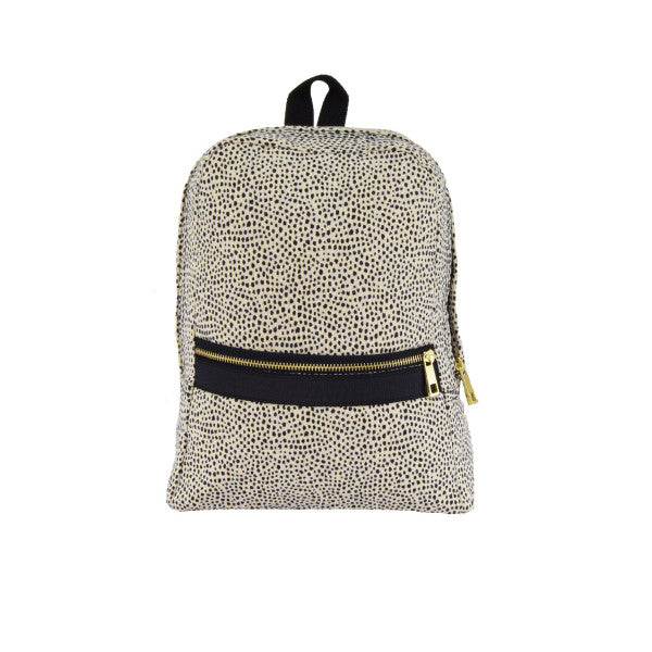 Cheetah Seersucker Small Backpack
