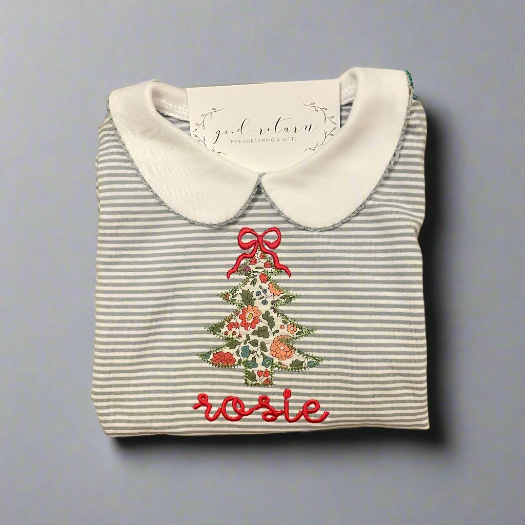 Liberty of London Christmas Tree Bubble Romper