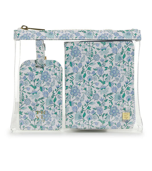 TRVL Design 3 piece Travel Set in Hamptons Floral