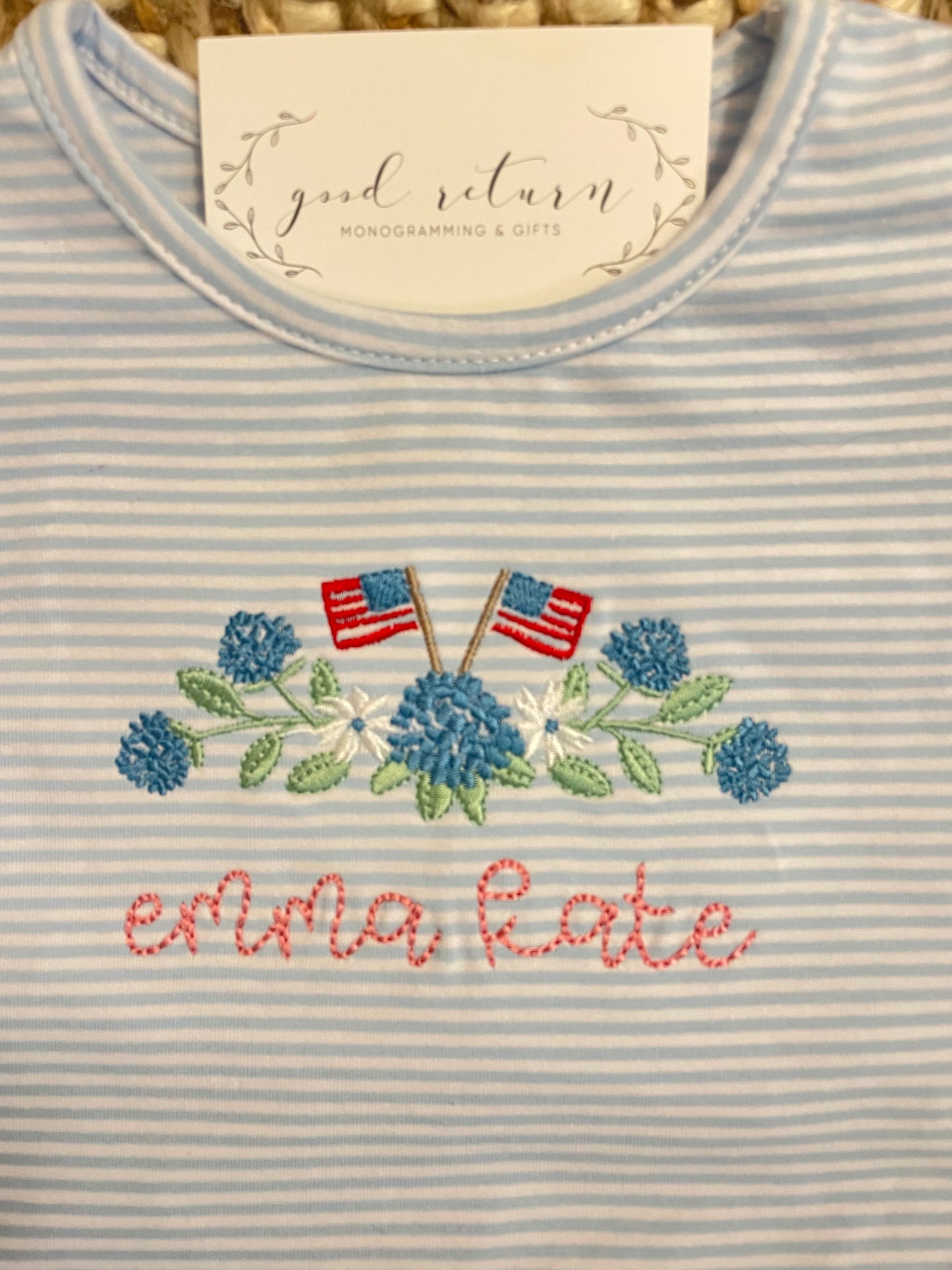 Patriotic Ruffle Dress