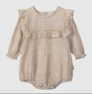 Long Sleeve Ruffle Bubble