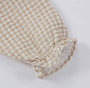 Long Sleeve Ruffle Bubble