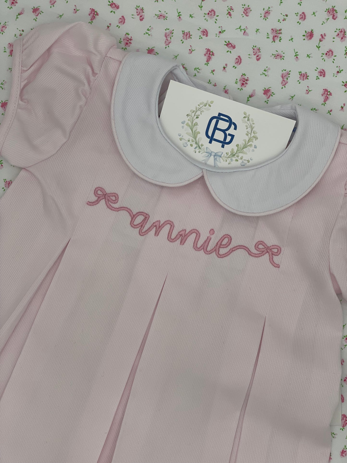 The Pleat Dress in Ballet Pink