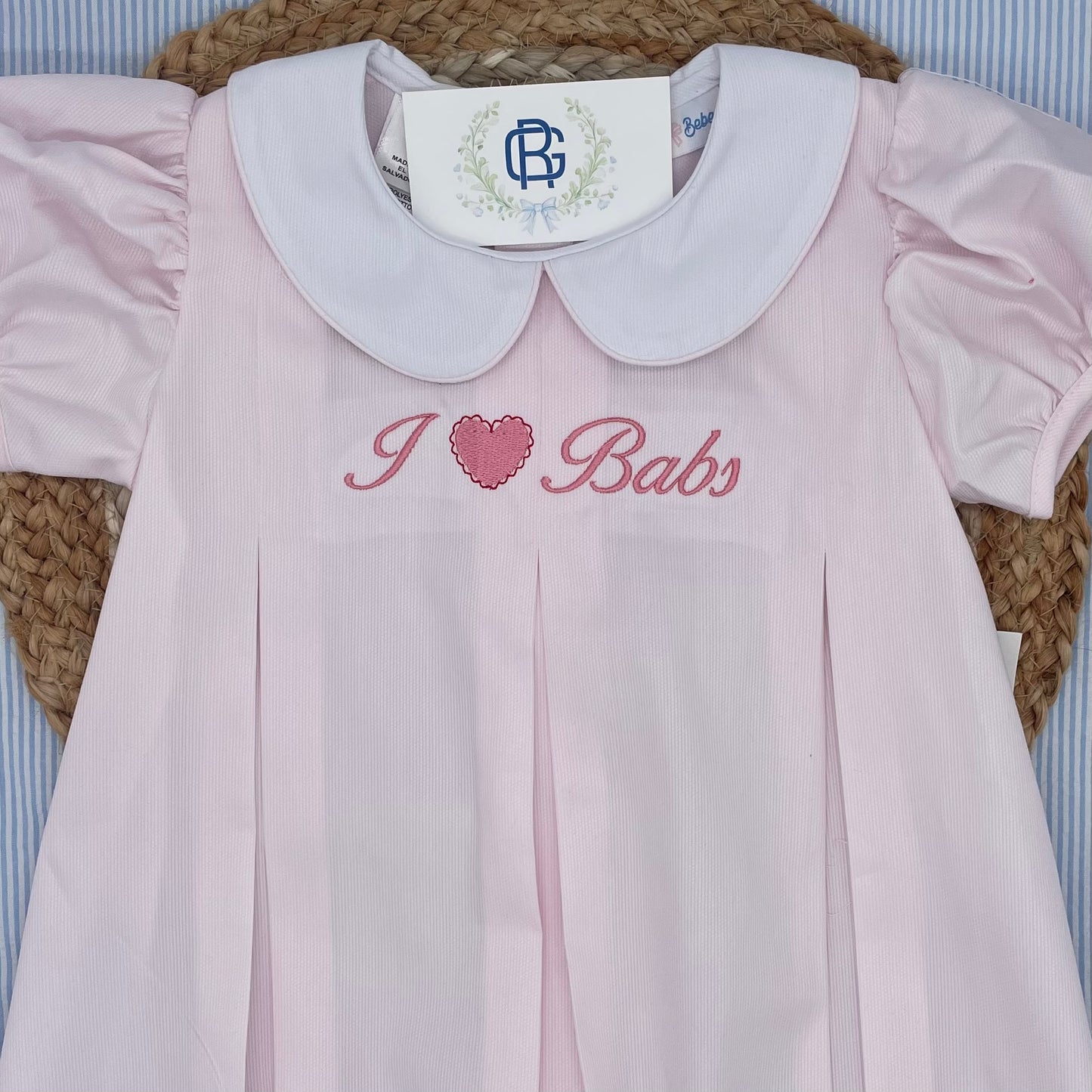 The Pleat Dress in Ballet Pink