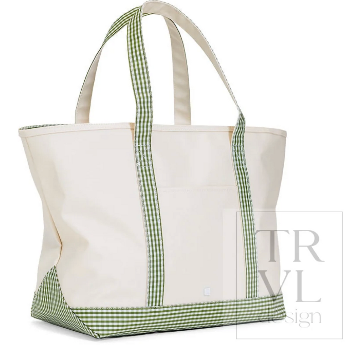 Maxi Tote in Coated Canvas by TRVL Design