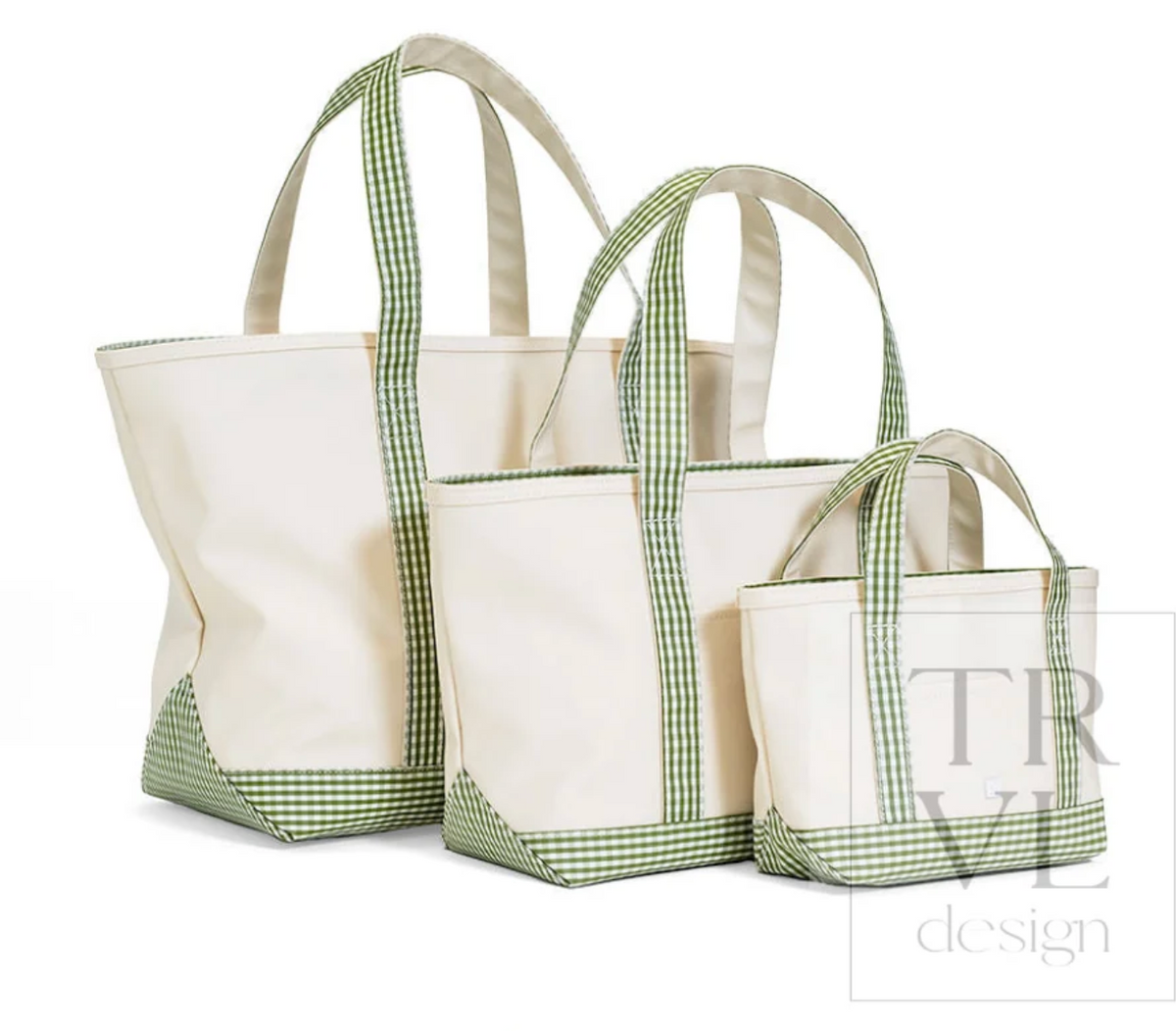 Maxi Tote in Coated Canvas by TRVL Design