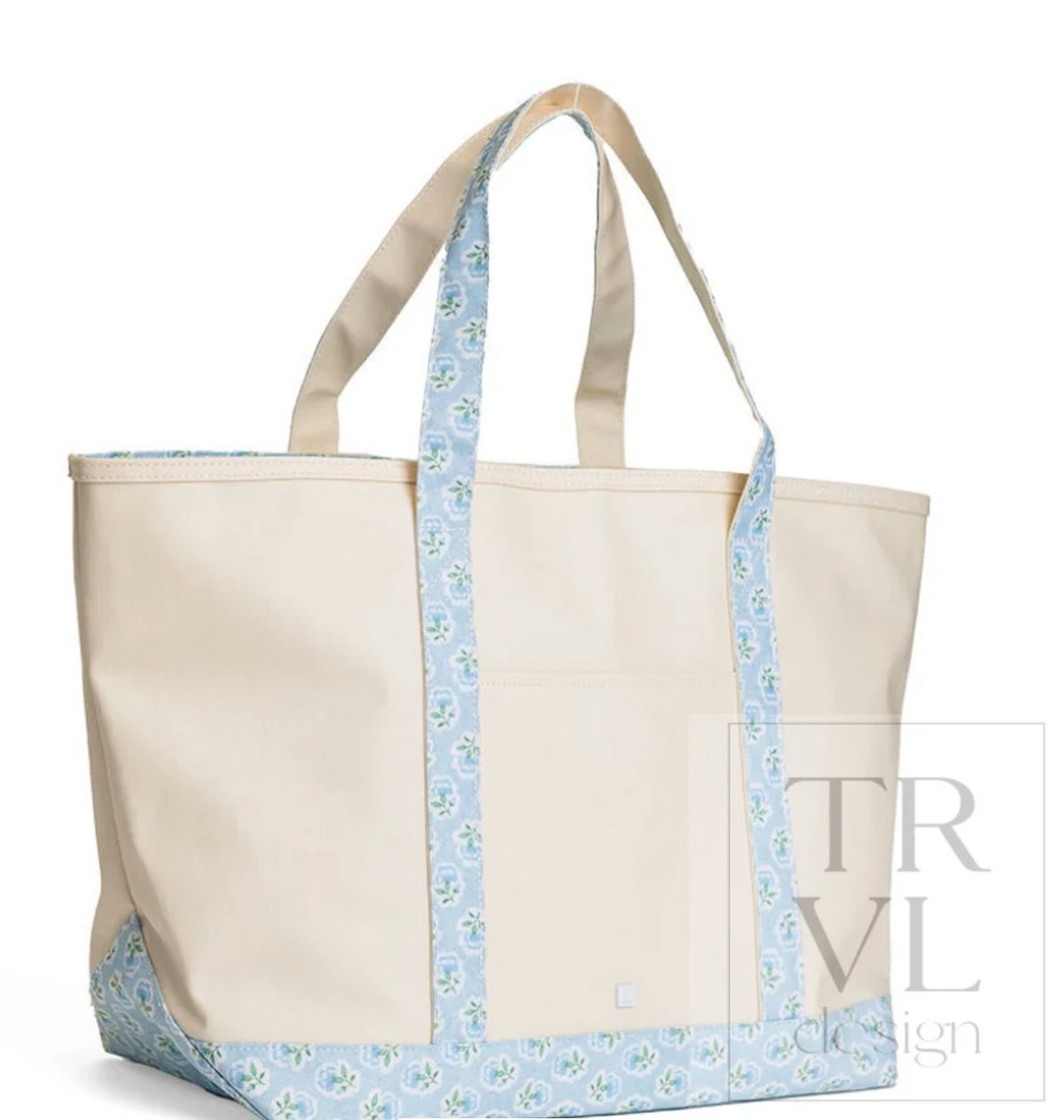 Maxi Tote in Coated Canvas by TRVL Design