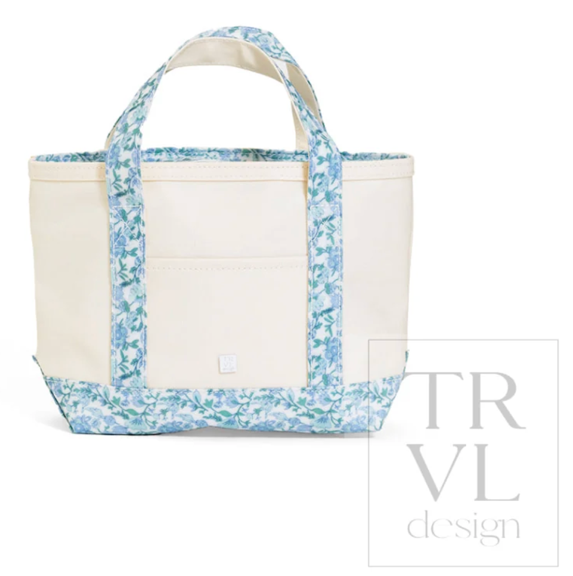 Mini Tote in Coated Canvas by TRVL Design