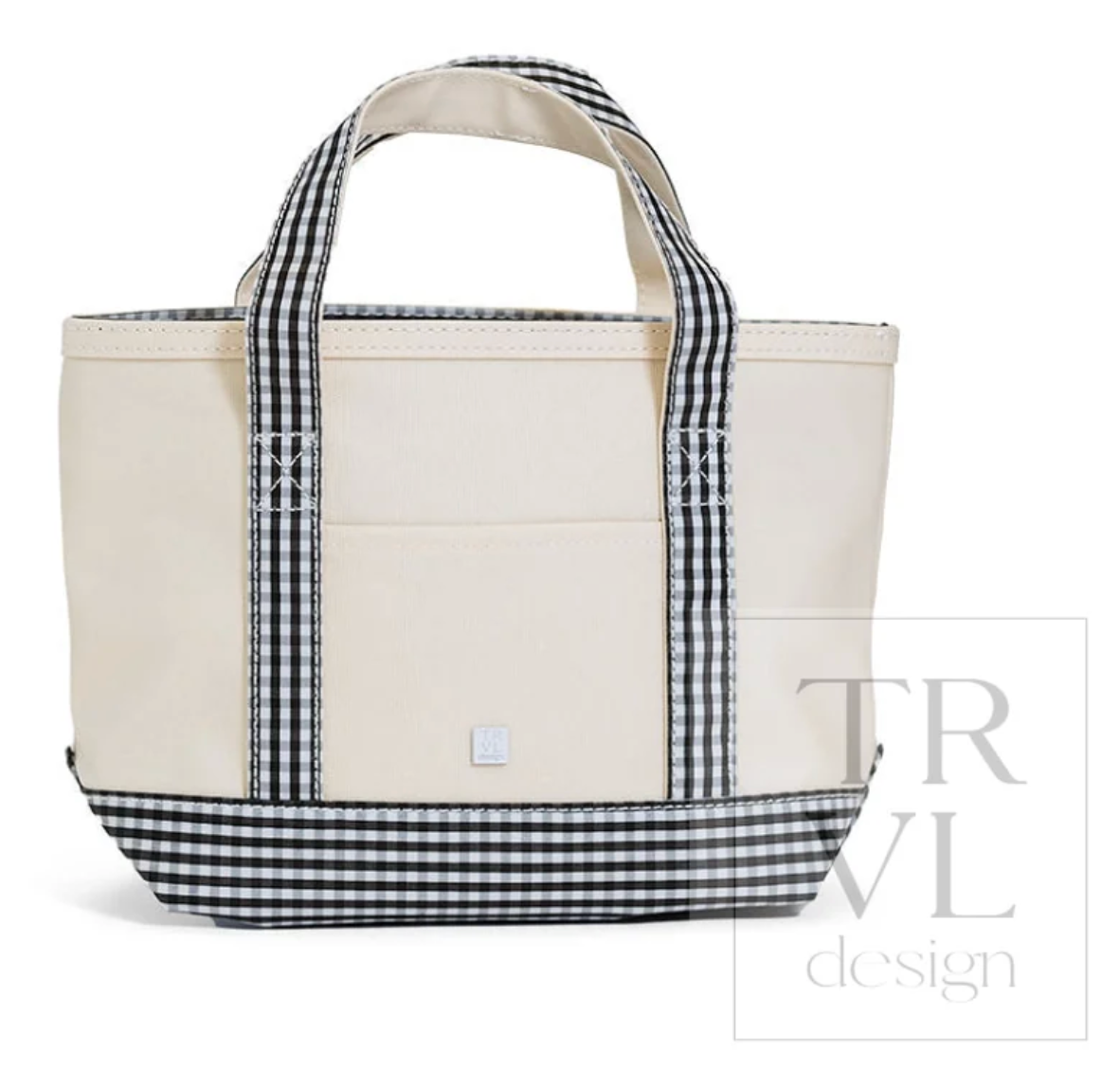 Mini Tote in Coated Canvas by TRVL Design