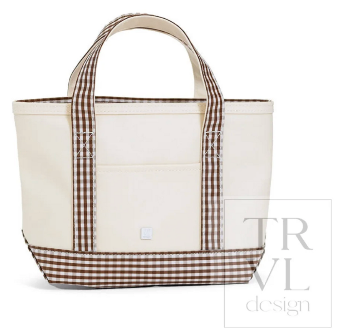 Mini Tote in Coated Canvas by TRVL Design