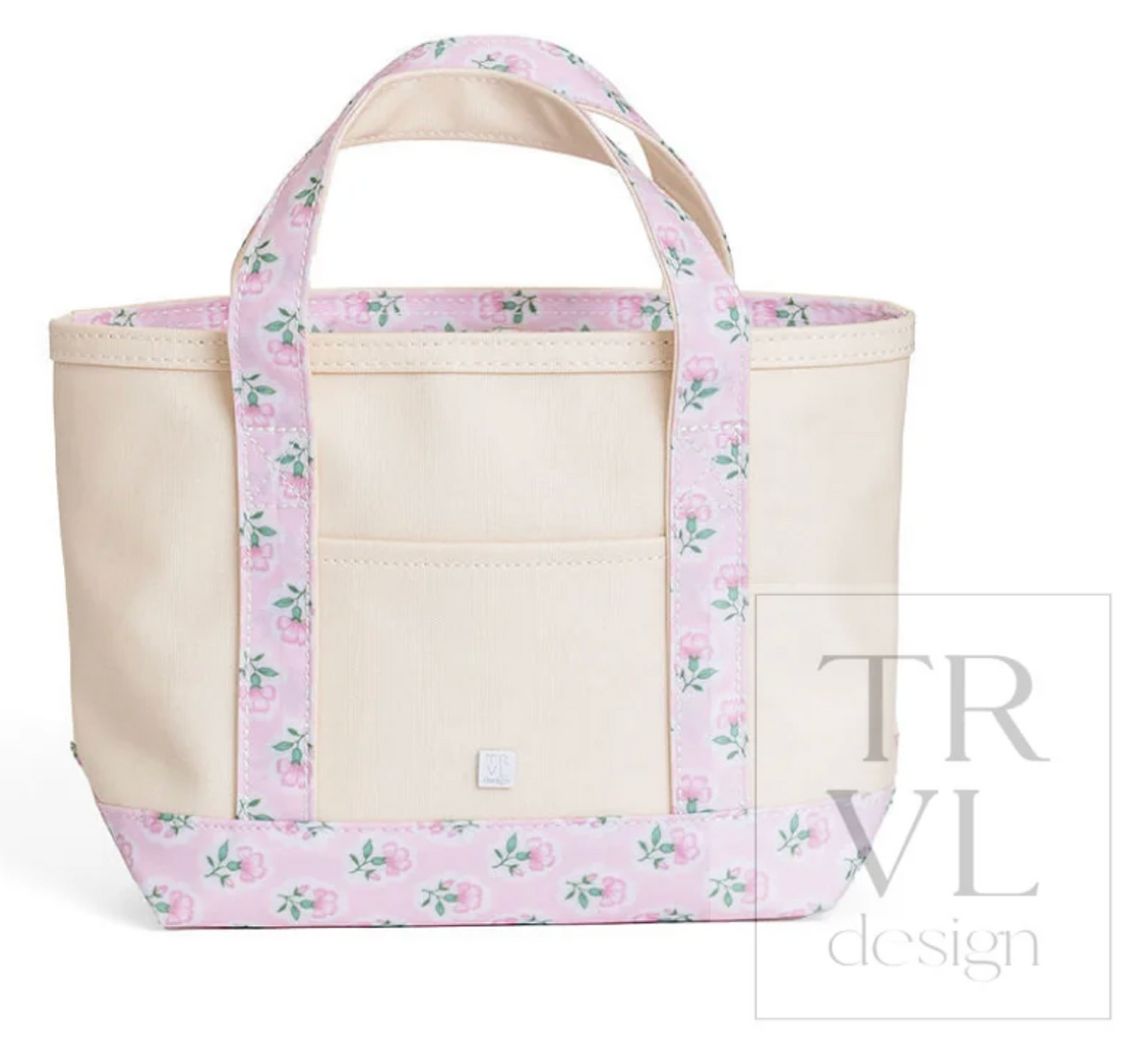 Mini Tote in Coated Canvas by TRVL Design