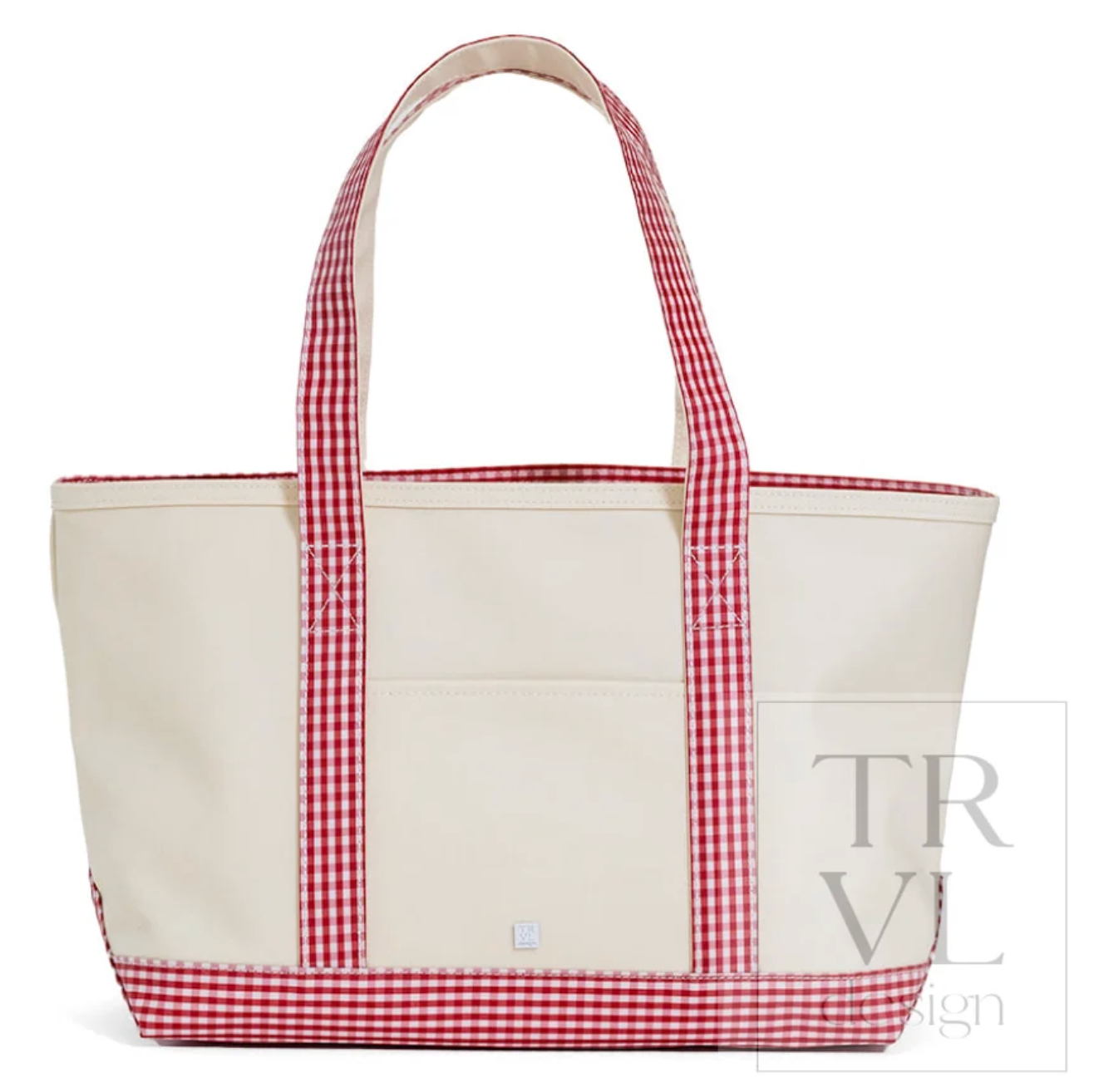 Medium Coated Canvas Tote Bag by TRVL Design