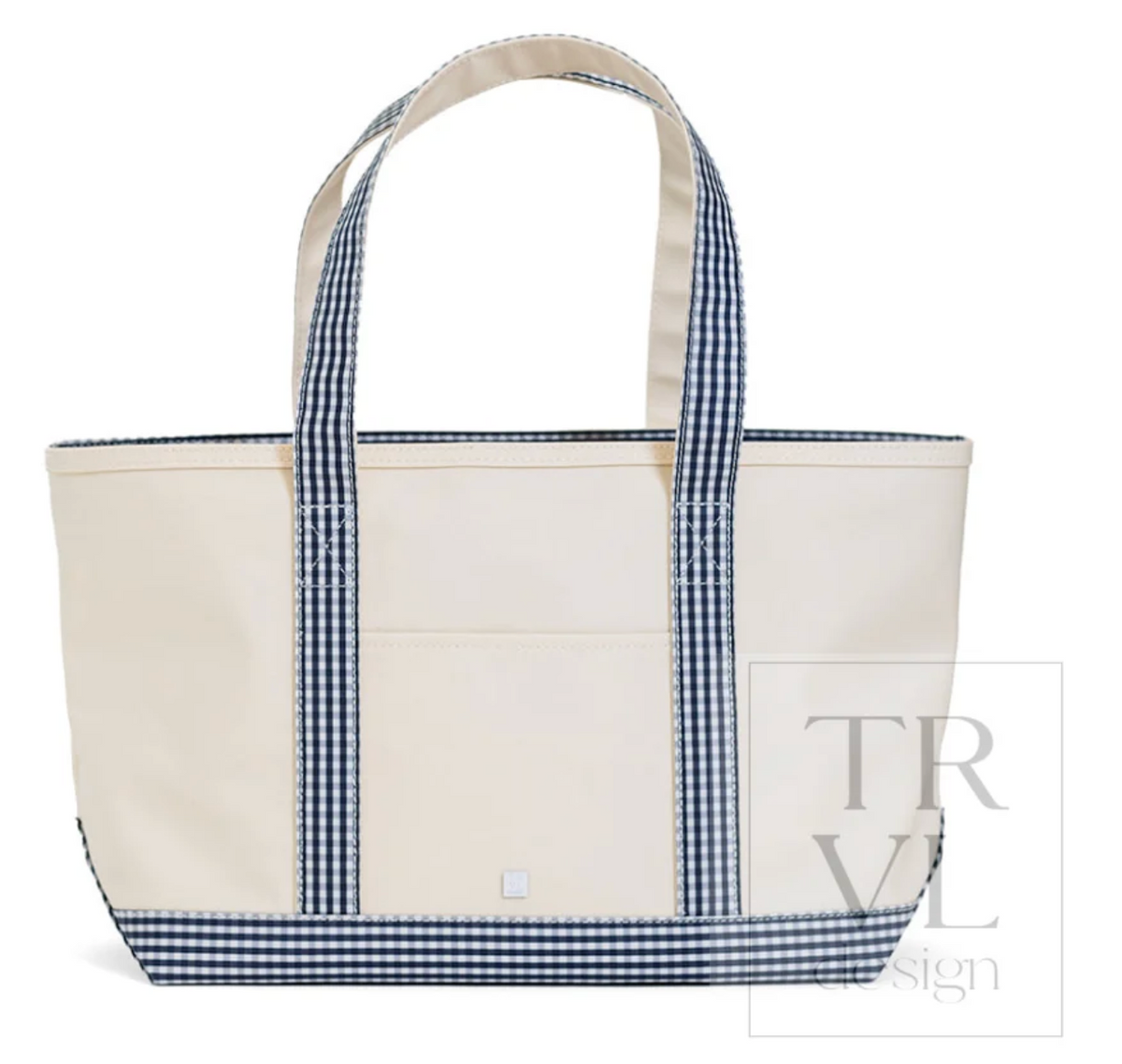 Medium Coated Canvas Tote Bag by TRVL Design