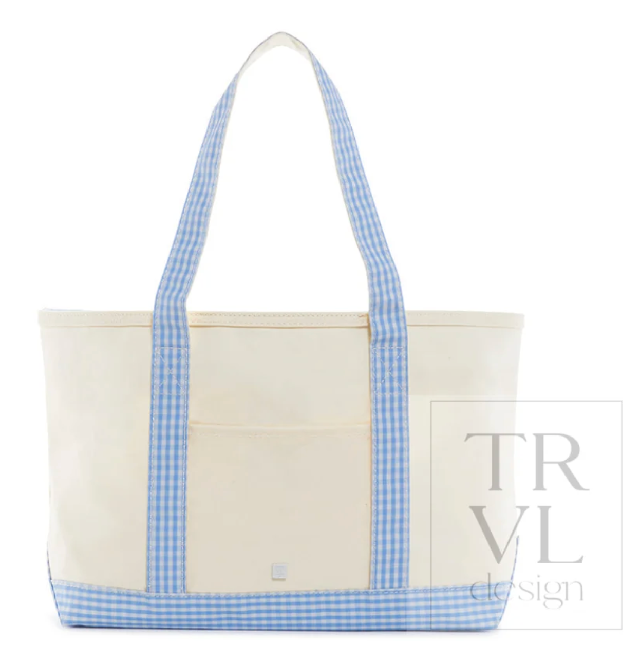 Medium Coated Canvas Tote Bag by TRVL Design