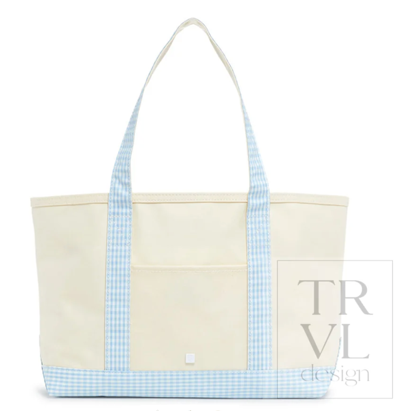 Medium Coated Canvas Tote Bag by TRVL Design