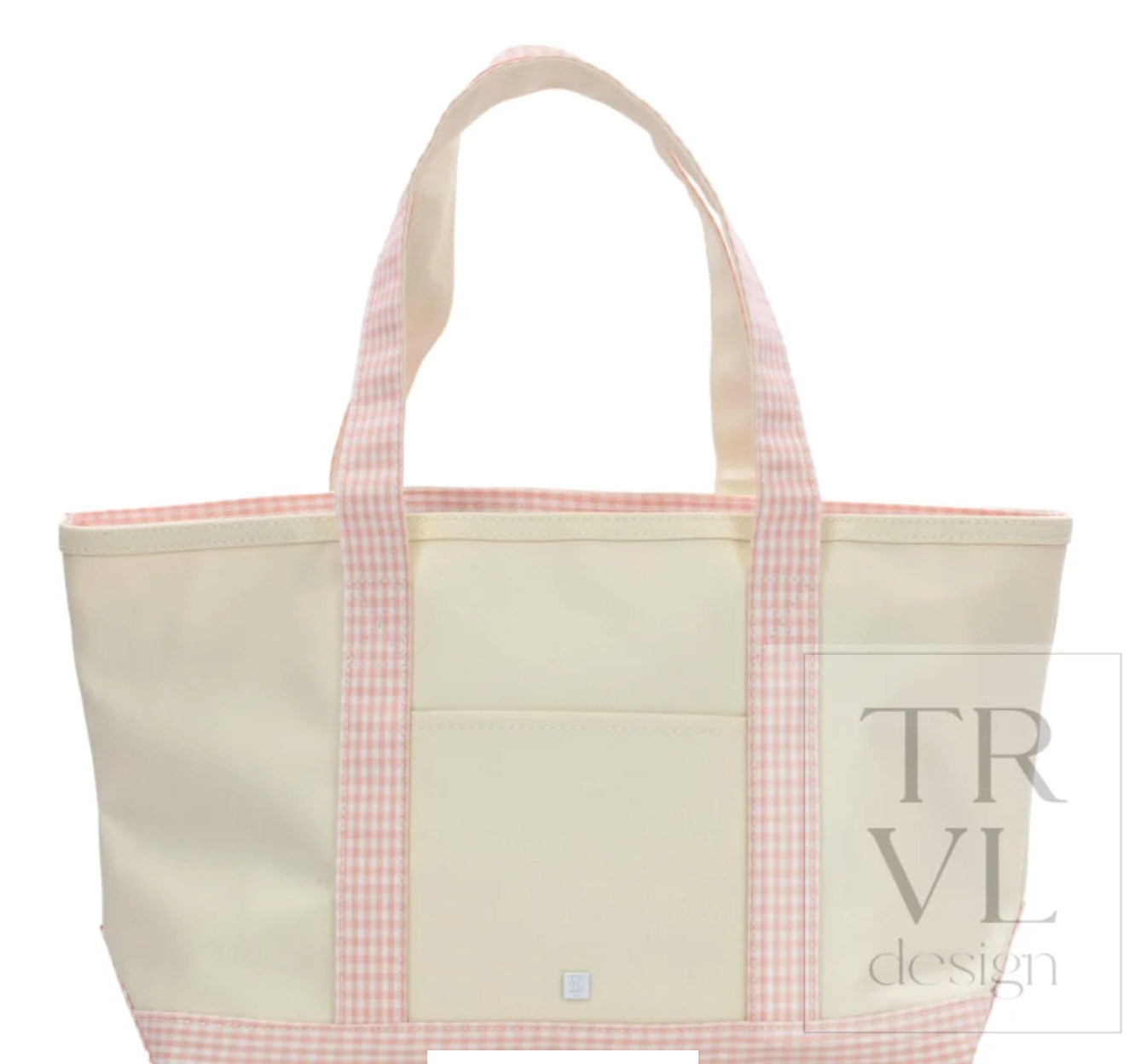Medium Coated Canvas Tote Bag by TRVL Design