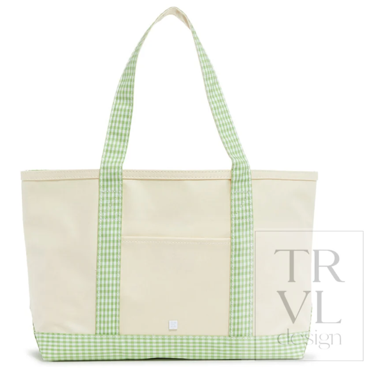 Medium Coated Canvas Tote Bag by TRVL Design