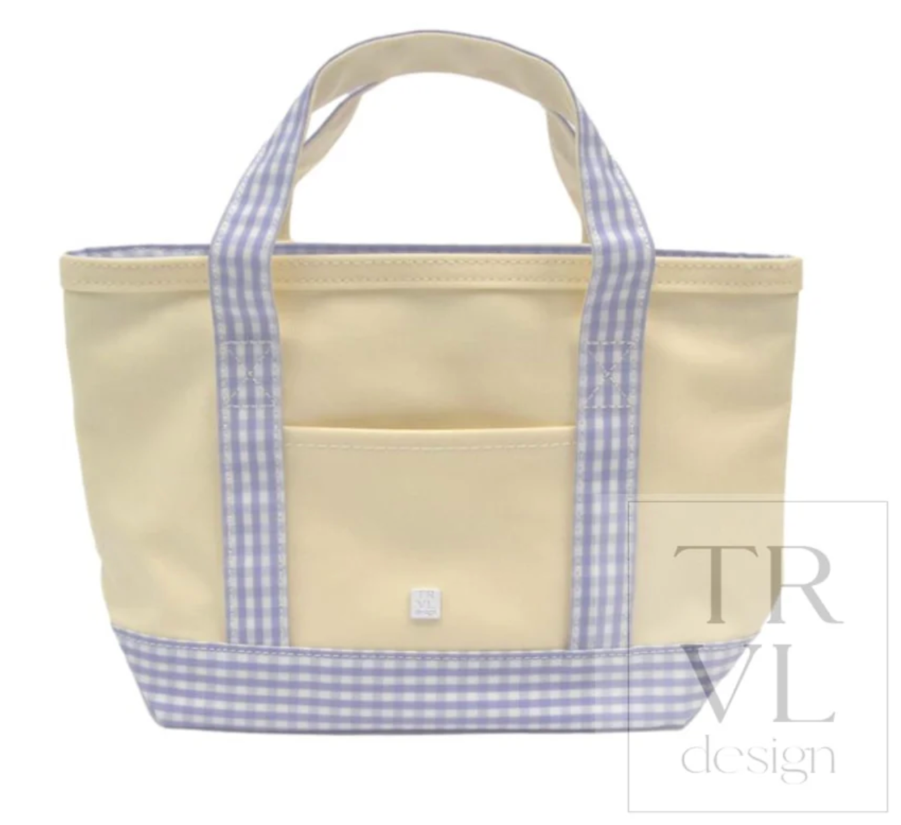 Mini Tote in Coated Canvas by TRVL Design
