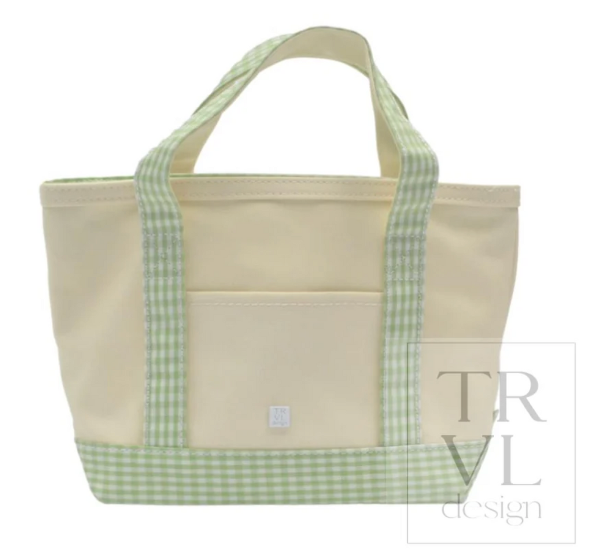 Mini Tote in Coated Canvas by TRVL Design