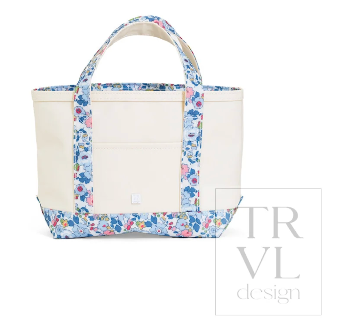 Mini Tote in Coated Canvas by TRVL Design