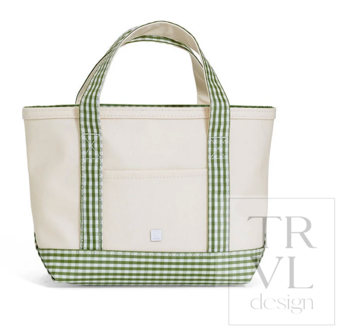 Mini Tote in Coated Canvas by TRVL Design