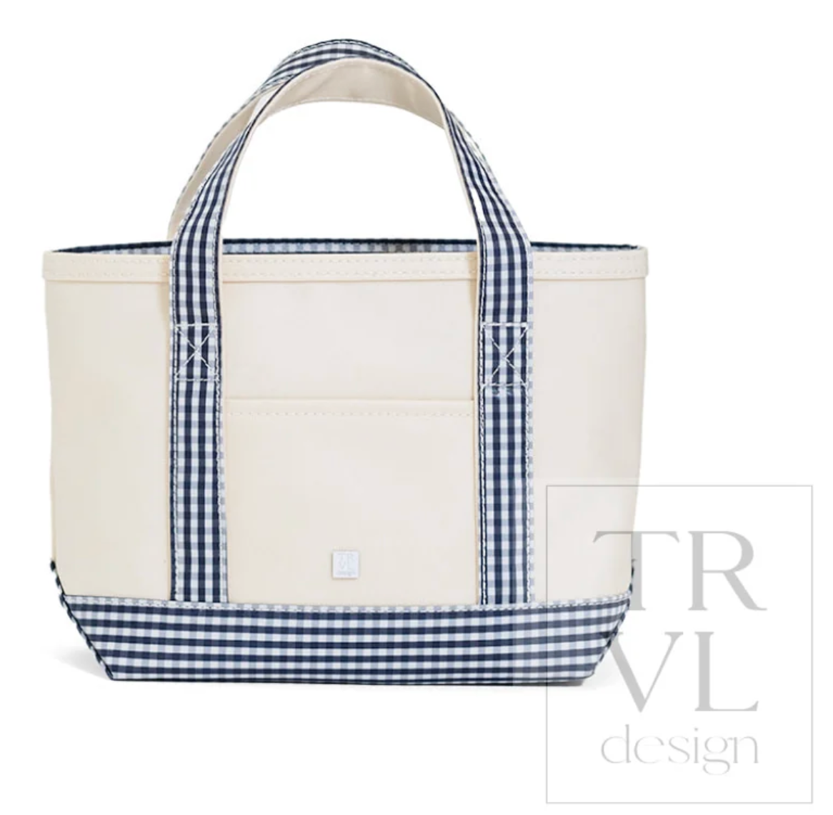 Mini Tote in Coated Canvas by TRVL Design