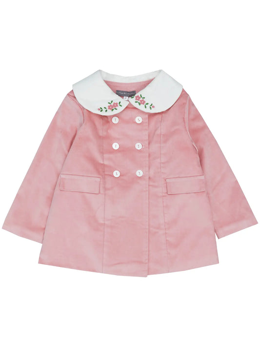 Pink Corduroy Toddler Coat