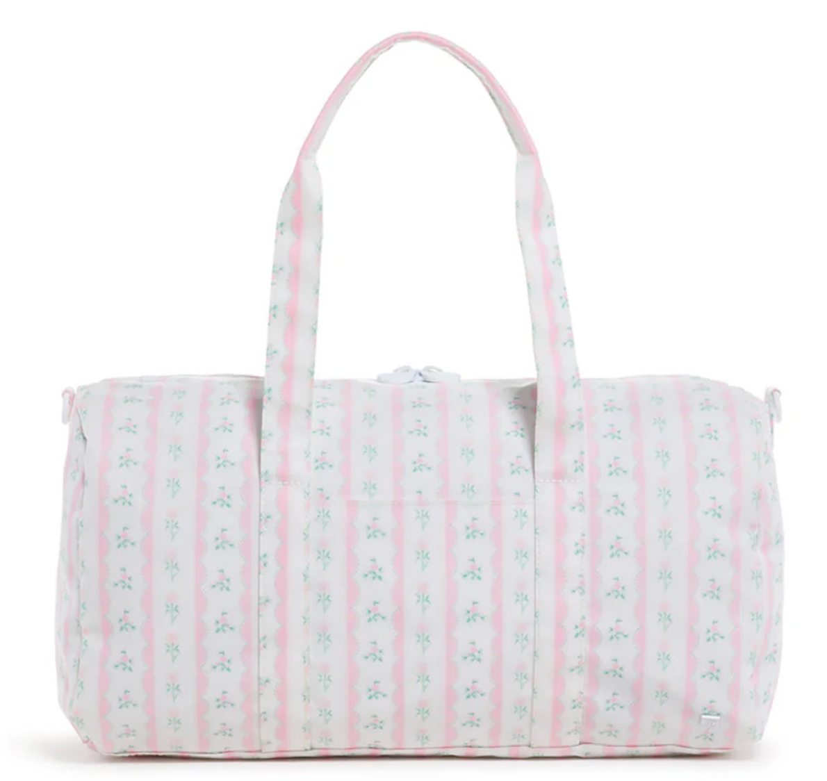 TRVL Design Ribbon Floral Weekender in Pink