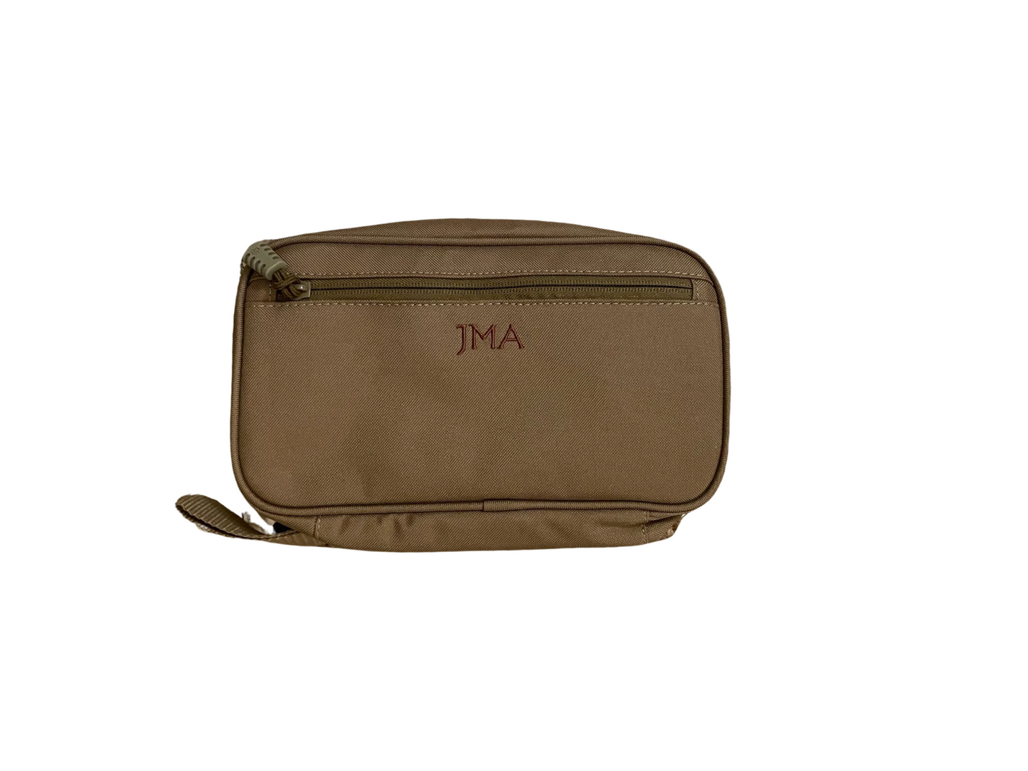 Concho Hanging Toiletry Bag in Coyote Brown