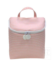 Load image into Gallery viewer, TRVL Design Gingham Taffy Take Away Insulated Lunch Bag