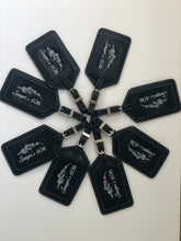 Load image into Gallery viewer, Personalized Leather Luggage Tag
