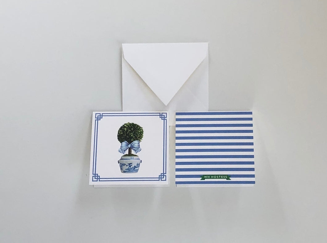 Topiary Gift Enclosure Cards